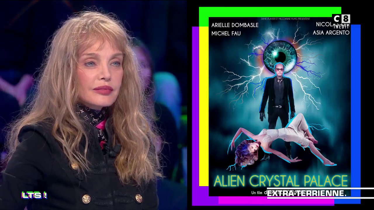 Arielle Dombasle Arielle Dombasle Dans Les Terriens Du Samedi C8